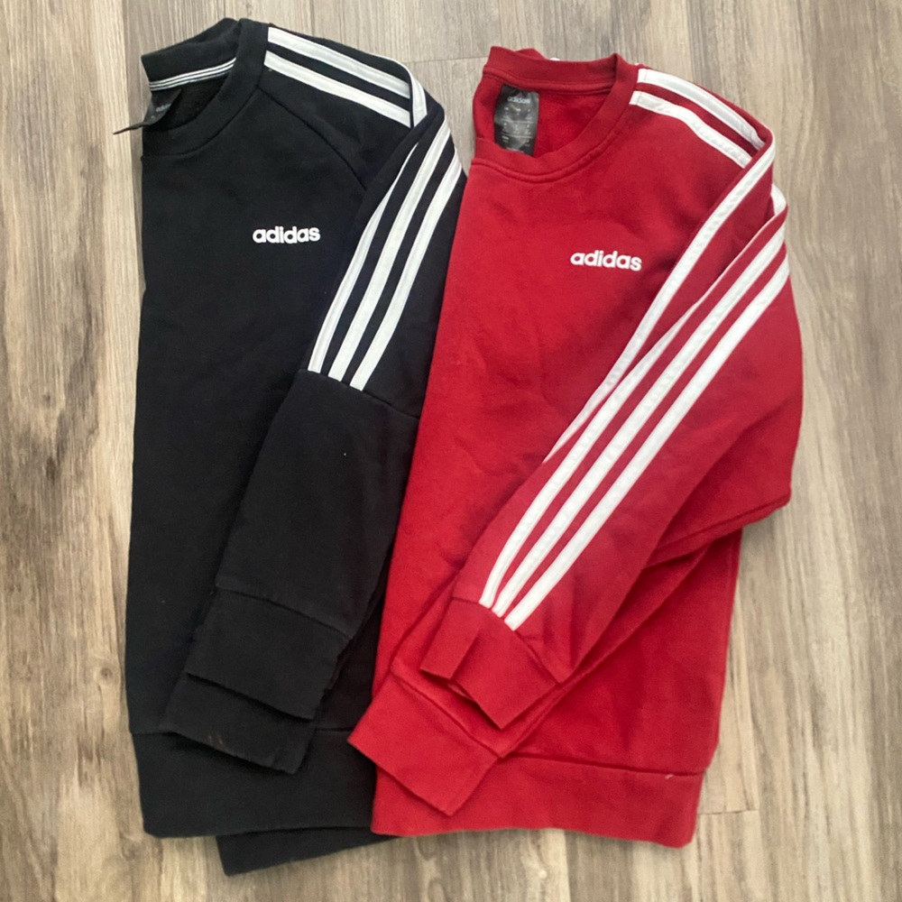 Women’s Adidas Crew Neck Sweatshirts - Size M